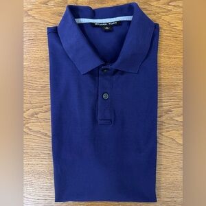 Michael Kors Blue Polo Shirt Classic Design